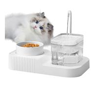 2 in 1 Bowls Feeder Food Dispenser - Pet Feeder and Water Dispenser | Cat Water and Food Bowl | Cat Bowl Automatic Drinking | Large Capacity Automatic for Large