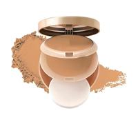 2-in-1 Brightness Compact Powder - 04 Amber, 20g | Oil Control & Lightweight Formula | Matte Finish Compact Powder with SPF Protection for Women