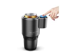 2 in 1 Car Cup Warmer Cooler, Smart Car Drink Cup with Moderate Capacity, Padded Accessory, Quick Cooling and Heating, for Travel Recreation Work Trip