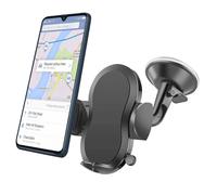 2 in 1 Car Smartphone Stand Adjustable for Windscreen and Ventilation