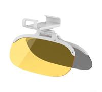 2-In-1 Car Sun Visor Extension Day Night Anti-Glare Adjustable Size | Switches between daylight and night driving Fits most visors 11.3-19.6 cm ABS material reduces glare