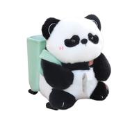 2 in 1 Car Tissue Box Dolls Cartoon Garbage Can Bear Plush Holder Armrest Accessories Decors Holder