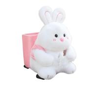 2 in 1 Car Tissue Box Dolls Cartoon Garbage Can Bear Plush Holder Armrest Accessories Decors Holder