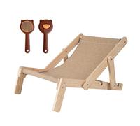 2 in 1 cat sisal chair Foldable Reversible Scratch Board Scratching Pad with Natural Curves for Freestyle Scratching Ergonomic Support Four Heights Adjustable Pet Bed Mat for Small Medium Cats