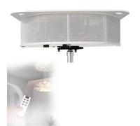 2-In-1 Chandelier Hoist Lifter, 154lbs 6m Villas Pendant Lamps Lifter Heavy Duty Chandelier Lift Device Electric Motor With Remote Control & Wall Switch, For Lamp Cleaning Maintenance 130KG/6M