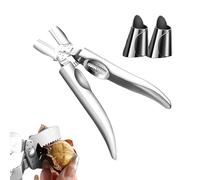 2-in-1 Chestnut Cracker and Peeler, Stainless Steel Tool for Christmas & Autumn Cooking, Easy Shell Removal for Holiday Food Prep and Snacking