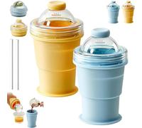 2-in-1 Collapsible Silicone Ice Ball Maker Cup, Drinkingcup Leakproof, Reusable Icesphere Mold, Easy Demolding, Straw & Leakproof Lid (2pcs AB)