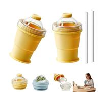 2-in-1 Collapsible Silicone Ice Ball Maker Cup, New Portable Foldable Ice Hockey Cup with Straw & Lid, Easy Demolding, Leak-Proof Reusable Coffee Cups for Coffee, Juice, Home, Gym, Outdoor (E#)
