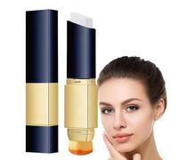 2-in-1 Color Changing Foundation Stick,Korean Tinted Moisturiser & Skin Tint,Full Coverage Foundation Stick with Brush,Waterproof Long-Lasting Concealer Sti/ck,Lightweight Natural Makeup (ivory)