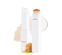 2 in 1 Colour Changing Foundation Stick,Cover Cream Stick V White FoundationStick,Lightweight Hydrating Matte Stick Foundation with Detachable Brush,FaceFoundation & ConcealerStick #1fair