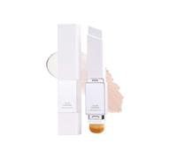 2 in 1 Colour Changing Foundation Stick, Full Coverage Foundation & Concealer Stick with Brush Head, Lightweight Blendable Creamy, Dewy Finish Base Makeup (Wheat)