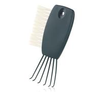 2-In-1 Comb Cleaning Tool, Premium Abs And PBT Wool Convenient Hairbrush Cleaner Tool 2-In-1 Hair Brush Cleaner Easy To Move Hair Dust Practical Brush Cleaning Tool(Armygreen)