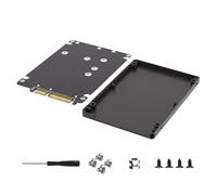 2 In 1 Combine MSATA Solid States Disk To SATA3.0 Adapter Card With Protective Case Converters Card For PC Desktop Accessories Data Transfer Solution