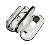 2 in 1 Contact Lens Case and Frame Glasses Layer for Travel Storage