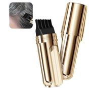 2-in-1 Convenient Hair Dye Comb For Gray Hair, Portable Hairs Dye Comb For Gray Hair Coverage, Waterproof and Sweat-Proof for Women & Men (Black and Dark Brown)