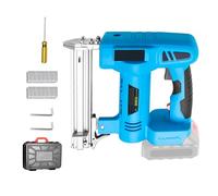 2-in-1 Cordless Nail Gun and Staple Gun, Compatible with Makita 18V Battery, Includes 500 Nails & 500 Staples, Electric Nail Gun for DIY Woodworking (Battery Not Included)