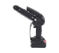 2-in-1 Cordless Pole Saw Extendable Mini Chainsaw for Garden Pruning | Battery Powered | Safety Switch | Heat Dissipation | Ergonomic Handle | Detachable Design | For High Branches