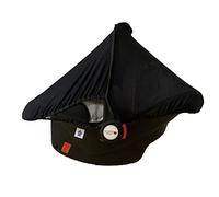 2-in-1 Cover Baby Carseat Canopy- with Privacy & Bugs Net for Newborn & Infant Protects Baby from
