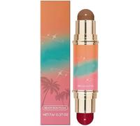 2-in-1 Creamy Cheeks Contour Makeup,Dual-Ended Multiuse Makeup Stick for Cheeks,Buildable Color for Natural Radiant Glow Beauty,for Face, Lips