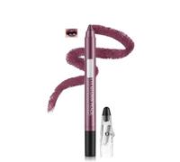 2-in-1 Creamy Eyeshadow & Eyeliner Stick with Sharpener - Waterproof Shimmer Eye Pencil for Long-Lasting Non-Smudge Glitter Eye Looks, Travel-Friendly Design (05#FOG PURPLE)