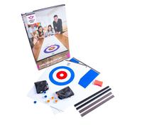 2 in 1 Curling and Table Shuffleboard Table-Top Game - 180cm (UK)