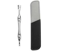 2 in 1 Cuticle Cutter Stainless Steel Cuticle Pusher Double Ended Nails Pusher Practical Cuticle Remover for Manicures