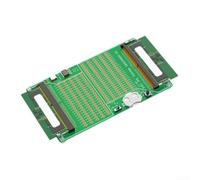 2-in-1 DDR4 DDR5 SO-DIMM Memory Tester Card, Type-C, PCB | LED position indicators, battery-option, open/short circuit, gold- finger contacts, batch testing, laptop-RAM