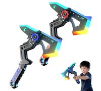 2-in-1 Deformable Mechanical Sword Axe, Combinable Battle Axes Light Blades, Rechargeable Fake AxeToy with 7Color Change LED Light B)