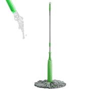 2 In 1 Dehydrated Mop - 1/2pc Self-Wr-inging Twist Mops For Floor Cleaning | Microfiber Floor Mop | 360 Degree S-pin Round Wall Cleaning Mop | Household Cleaning Mops Easy Wring Mop For Wet And Dry