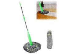 2 in 1 Dehydrated Mop,Self-Wringing Twist Mops for Floor Cleaning, Detachable, Highly Absorbent Mop Head for Floor Cleaning (1PCS+1Mop head)