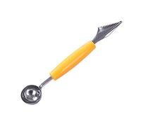2 In 1 Digging Spoon Diy Assortment Ball Fruit Tool Watermelon Melon Fruit Carving Gadge Knife Kitchen Accessories SpoonNice and Attractive