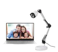 2-in-1 document scanner, webcam, auto- LED light, 8-megapixel high-definition A3 USB camera