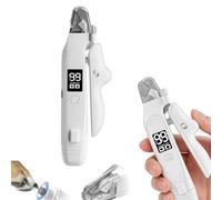 2 in 1 Dogs & Cats Nails Clippers & Grinders, with LED Light & Safety Guard