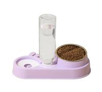 2 in 1 Dogs Feeders Automatic Cats Food Water Bowl Food Waterer Double Large Capacity Double Bowl Pet Supplies
