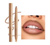 2 In 1 Double Ended Lip Definer Water Resistant Highly Pigmented Cosmetic Pencil For Precise Lines And All Day Wear Two Tip Waterproof Lip And Brow Pencil
