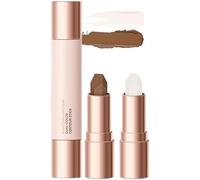 2 In 1 Double Ends Matte Contour Stick,Long-Lasting Waterproof Smooth Harmony Bronzer Stick Set,Face Brighten,for All Skin Types