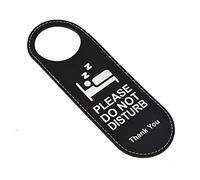 2 in 1 Double Sided Door Sign for Apartment, Hotel Clean, Do Not Disturb Signs & Please Make up Room Signs Door Handle Hanging Cards Hangers Cleaning Label