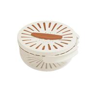 2-in-1 Draining and Preservation Basket, New Multifunctional Fruit and Vegetable Dish Drainer Tray, Fruit Washing Bowl, Drainer Container with Handle, Suitable for The Kitchen (Brown)