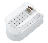 2 In 1 Drill Bits Holder Drill Bits Brush Case 30 Holes Art Drill Bits Stand Display