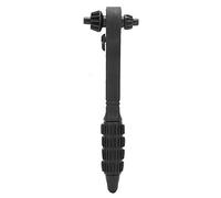 2 in 1 Drill Chuck Key Wrench, Unction Double Head Dual Use Chuck Rill Chuck Key Wrench Dual Use Ratchet Spanner Electric Drills Power Tools Repair Shop