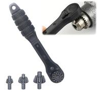 2-in-1 Drill Chuck Ratchet Spanner Wrench Tool for Impact Driver and Drill Press-Universal Chuc/k Ke/y, Drill K/ey Chuck and Ch/uck Keys for Dr/Ill Chucks, Heavy-Duty Ratchet Wrench