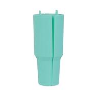 2-in-1 Drink Separator Silicone Liner for Stanley Cup 30oz,Inner Cup Section Tray Divider Liner for Stanley Cup Accessories,Easy Clean Reusable Double Inner Tray for 30oz for Cold &hot Drinks (cyan)