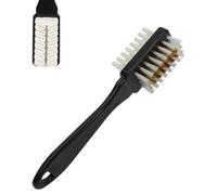 2-in-1 Dual-Action Suede Nubuck Cleaning Brush Kit Ergonomic Handle for Effortless Care Portable Cleaner Footwear Accessories