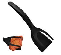 2 in 1 Egg Flipper Spatula, Grip and Flip Egg Spatula Tongs, Heat Resistant Silicone Fried Egg Pancake Flipper, Non Stick Egg Spatula Flipper Egg Turner Spatula for Home Kitchen Cooking Tool