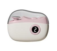 2 In-1 Electric Automatic Nails Clippers Nails File Fingernail Cutter Rechargeable Automatic Nails Cutter Nails Trimmer