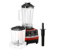 2 IN 1 Electric Blender 2000W Professional Mixer Juicer Smoothie Maker Fruit Vegtable Table Blenders Baby Food Processor Strong Stirring
