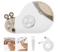 2 in 1 Electric Nail Clipper Polisher Portable Snail Shape Electric Fingernail Trimmer USB Rechargeable 3 Speed for Kid Senior Adult