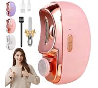 2 in 1 Electric Nail Clippers, 2026 New Automatic Nail Clippers for Adults, 2 in 1 Nails Clipper and Polisher, Two Speed Adjustment for Toes, Safe and Comfortable, Led Light & Clip Storage (Pink)