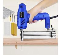 2 in 1 Electric Nail Gun & Staple Gun Heavy Duty, 15-32mm 18 Gauge, 20pcs/min Tack Gun Staple Home Work Tool with 100pcs Nails + 300pcs Staples