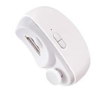 2 in 1 Electric Polishing Automatic Nail Clippers, Electric Nail Clipper, Versatile Electric Nail Clipper, USB Rechargeable Automatic Nail Trimmer with Led Light, Nail Cutter for Adults and Kids